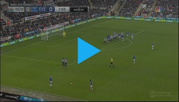 Newcastle United 0-1 Everton (England - Premier League)