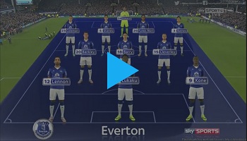Everton 1-1 Tottenham Hotspur (England - Premier League)