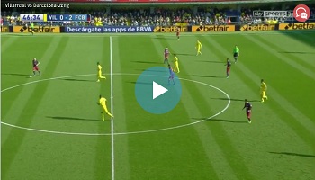 Villarreal 2-2 Barcelona (Spain - Liga BBVA)