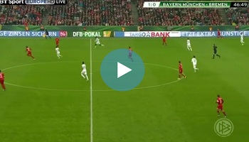 Bayern Munich 2-0 Werder Bremen (Germany - DFB Cup)