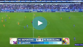 Deportivo La Coruna 0-8 Barcelona (Spain - Liga BBVA)