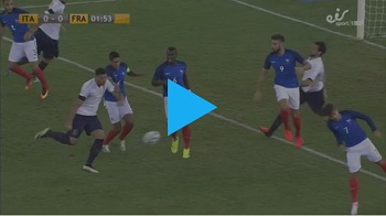 Italy 1-3 France (International - Friendlies)
