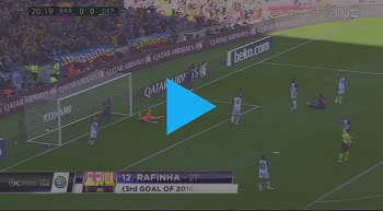 Barcelona 4-0 Deportivo La Coruna (Spain - Liga BBVA)
