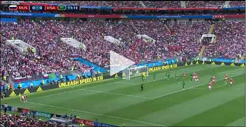 ไฮไลท์ฟุตบอลโลก2018 รัสเซีย 5-0 ซาอุดิอารเบีย